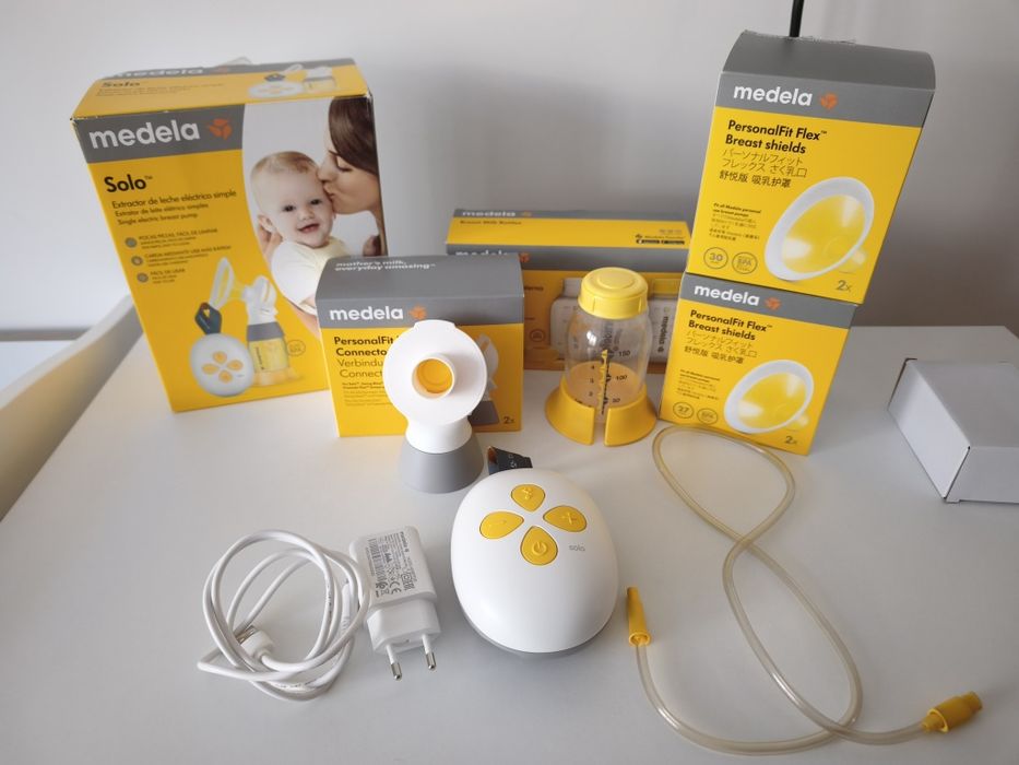 Електрическа двуфазна помпа за кърма Medela Solo – Нови консумативи!