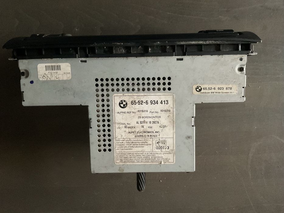 BMW X5 e53 - навигация оригинална