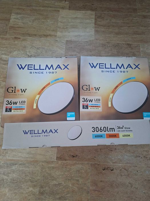 Aplice led 3 culori ×3 buc