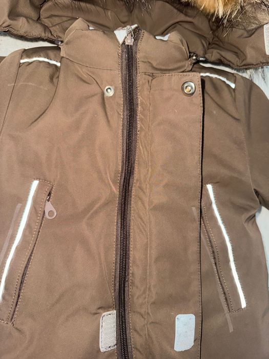 Зимний детский комбинезон