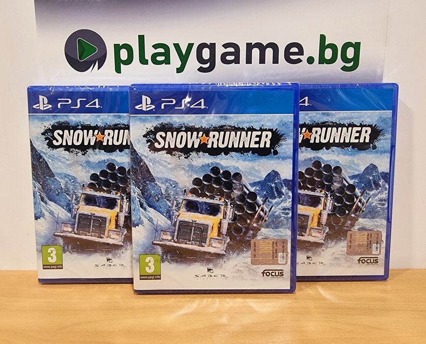 Чисто нова игра Snowrunner за PS4
