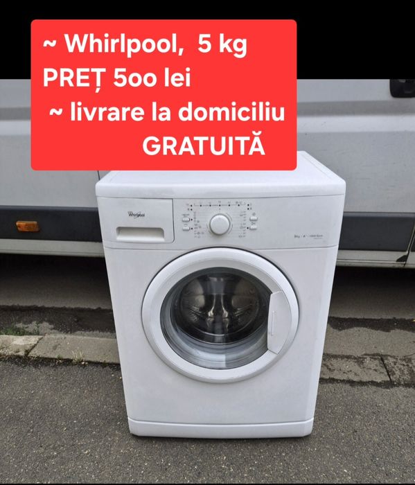 Masini de spalat rufe Import Germania  wa plus 60122