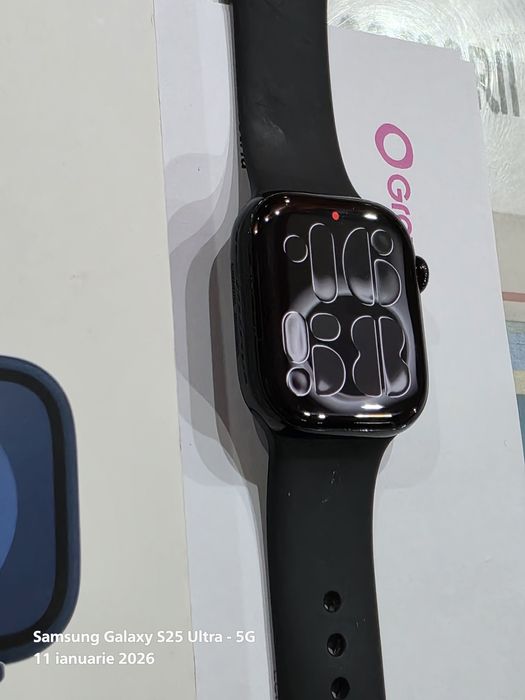 Apple Watch Seria 10 -42mm JetBlack -impecabil / Garantie