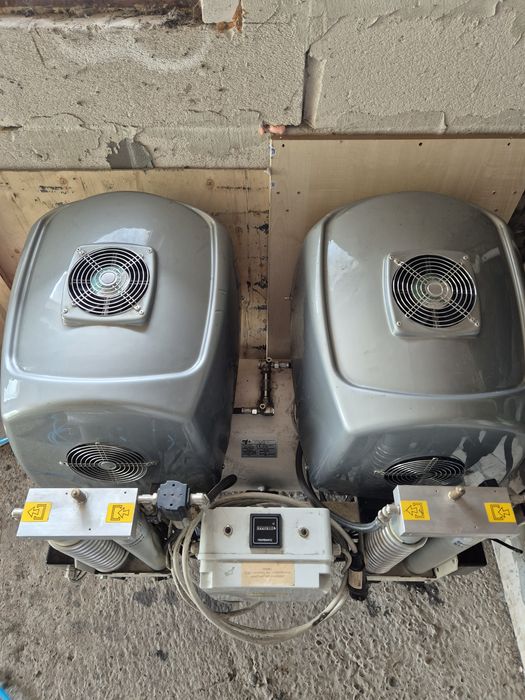 Titlu: Compresor Stomatologic MGF SKY 100/30 SCE – 12 Bar, Motor 2022 + Motor Original