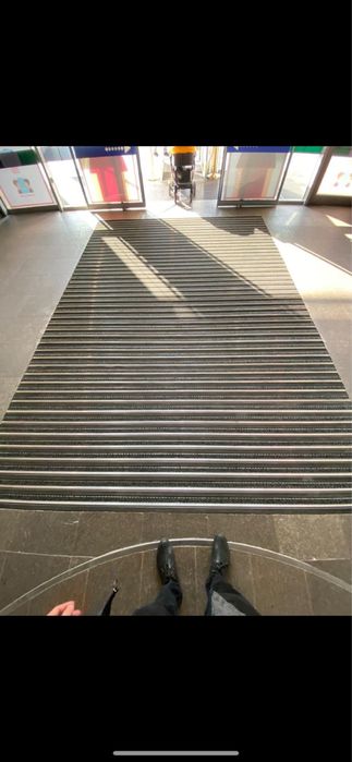 Придверная решетка металлическая