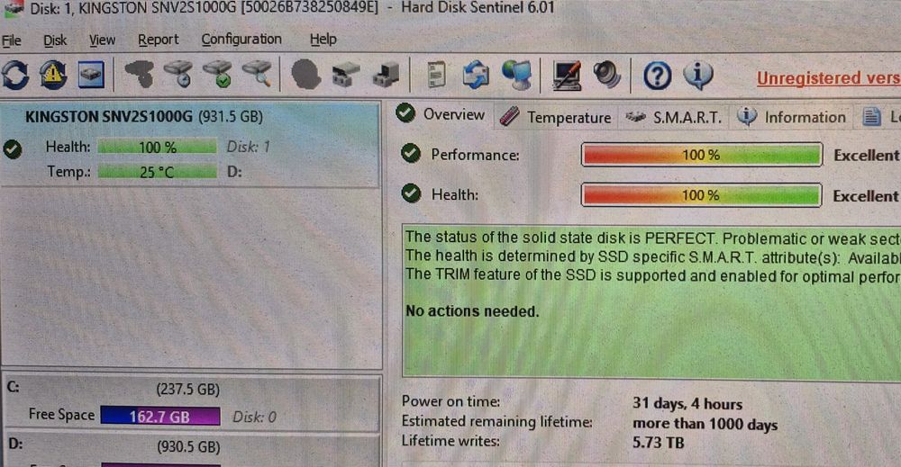 Kingston NV2 1TB PCIe 4.0 NVMe M.2