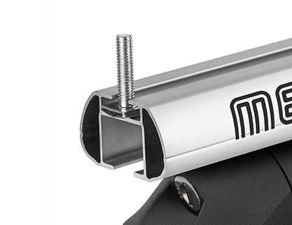 Напречни греди багажник MENABO Ariem Silver XL 120см/130см