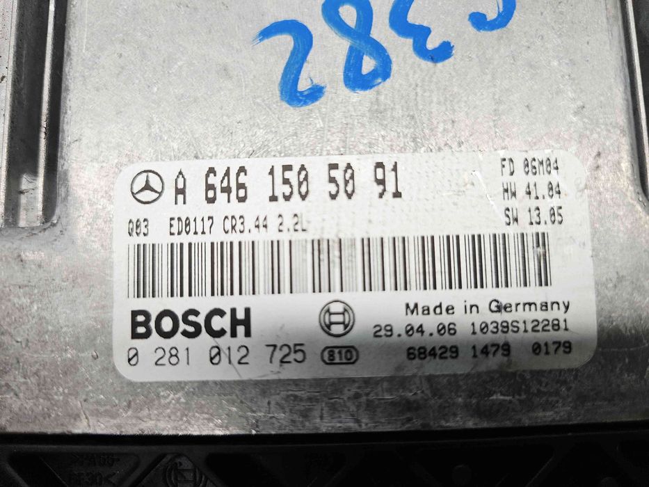Calculator motor ECU Mercedes Clasa C (W203) [Fabr 2000-2007] A6461505