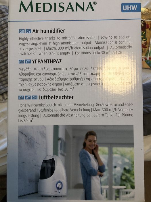 Vand Umidificator Medisana