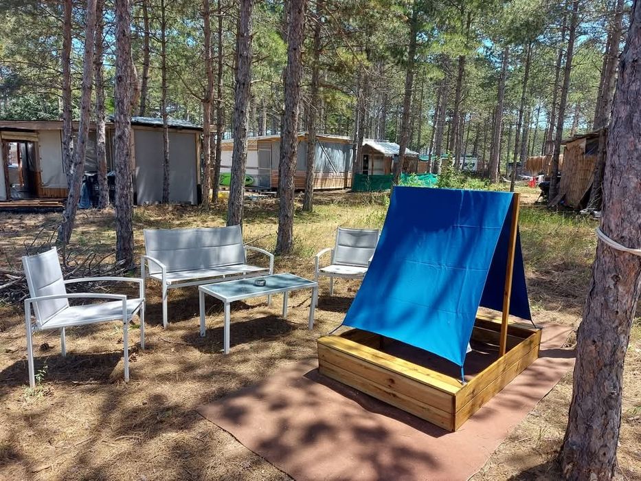 Каравани под наем "По полека..." градина Кайт