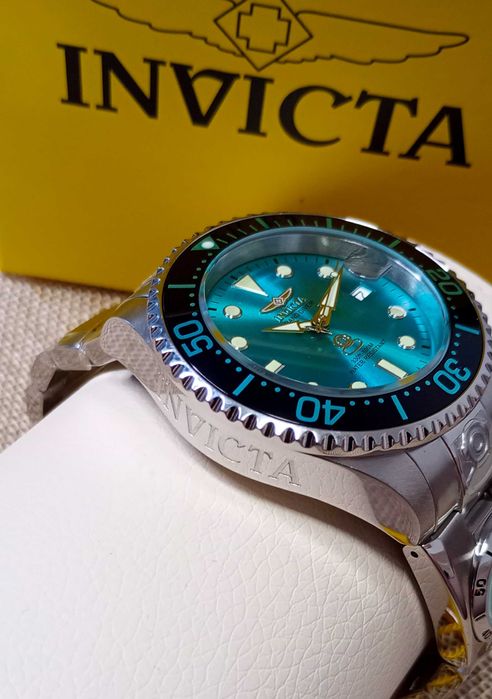 Ceas Invicta Pro Diver Date Automatic Blue Dial -Barbati