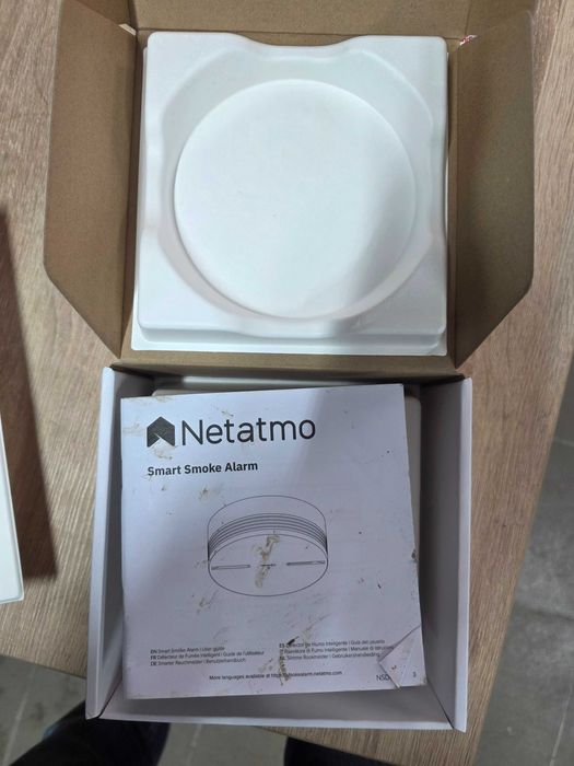 Detector inteligent de fum, Wi-Fi, Netatmo NSA-PRO-EU