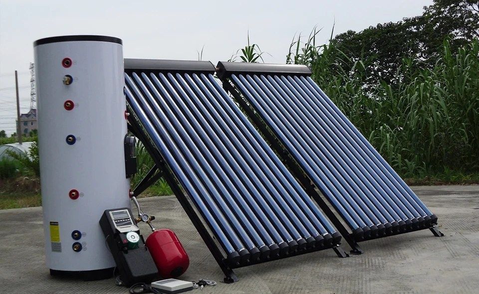 Куёш сув иситкичи ~ Солнечный водонагреватель