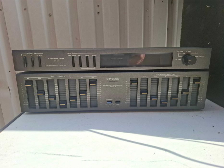 egalizator eq procesor sunet pioneer gr 333 777 technics sh 8058