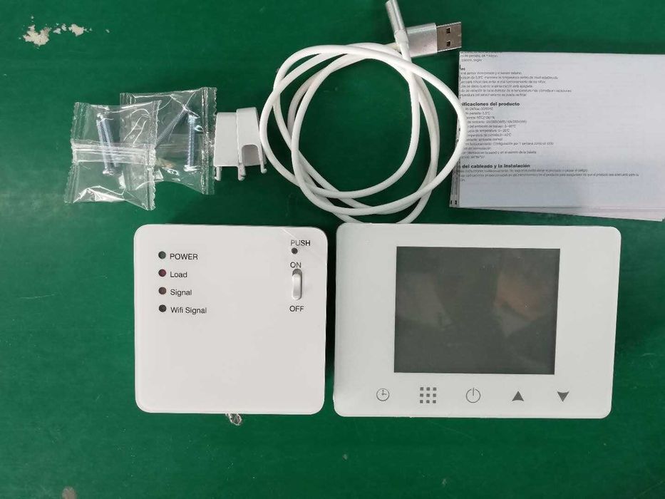 Termostat smart HYSEN HY09RF-WiFi-RF Tuya, incalzire gaz