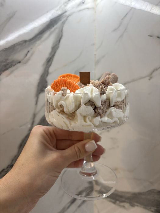 Коледни подаръци - свещи в чашка