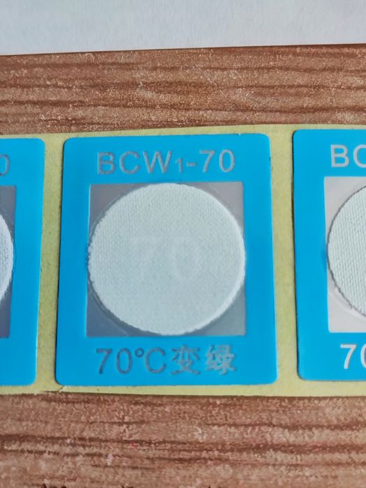 Sticker Termic Ireversibil – Diverse Temperaturi 55–130°C