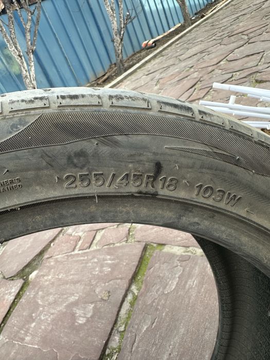 Летние  Б/у Шины 255/45/18