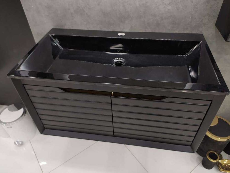Комплект за баня DONNA BLACK 80 см