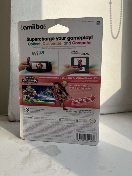 Shulk amiibo игрушка от Nintendo