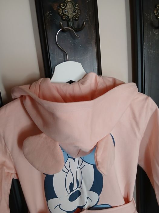 Halat de baie/de casa cu urechiuse decorative Minnie Mouse Reserved