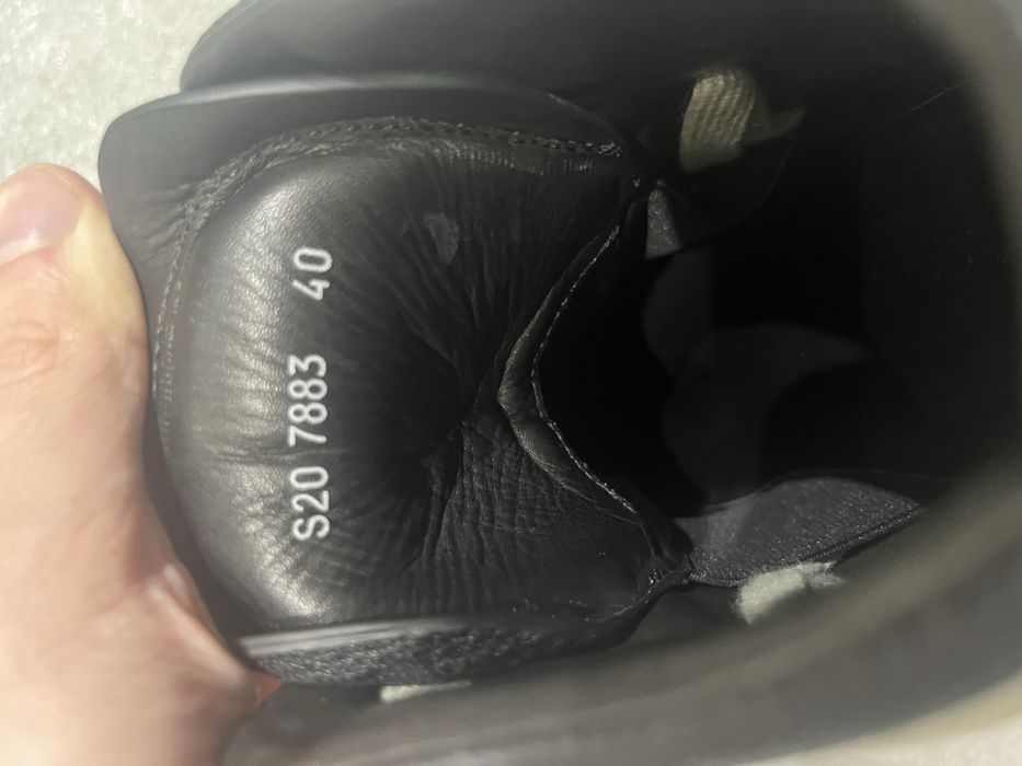 Rick Owens Megalace Tractor Bozo Boots