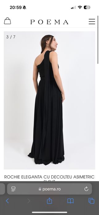 Rochie elegantă Poema mărimea 36