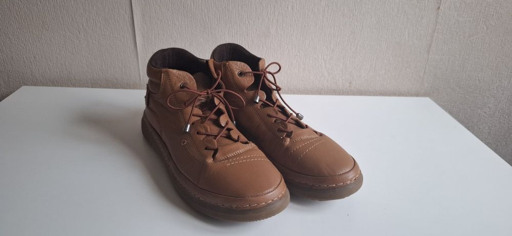 Естествена кожа обувки Ulanka 41 номер 
26,2 см нови, естествена кожа