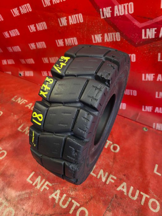 Anvelopa Stivuitor Plina Solida - 18x7-8/4.33 Marangoni !
