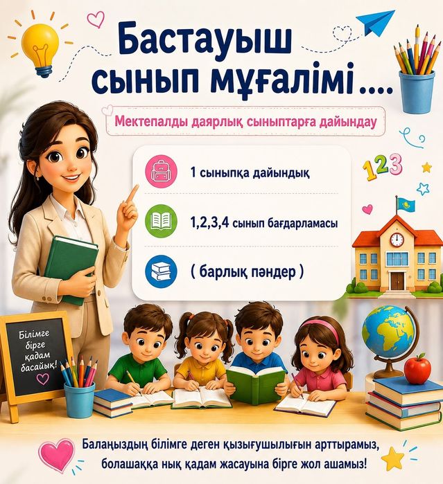 Бастауыш сынып мұғалімі