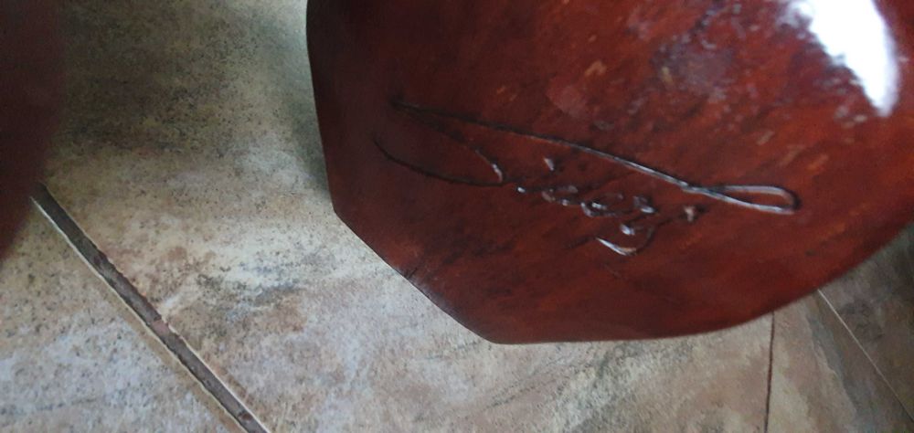 Sculptura lemn deosebita semnată ION SIDERI!