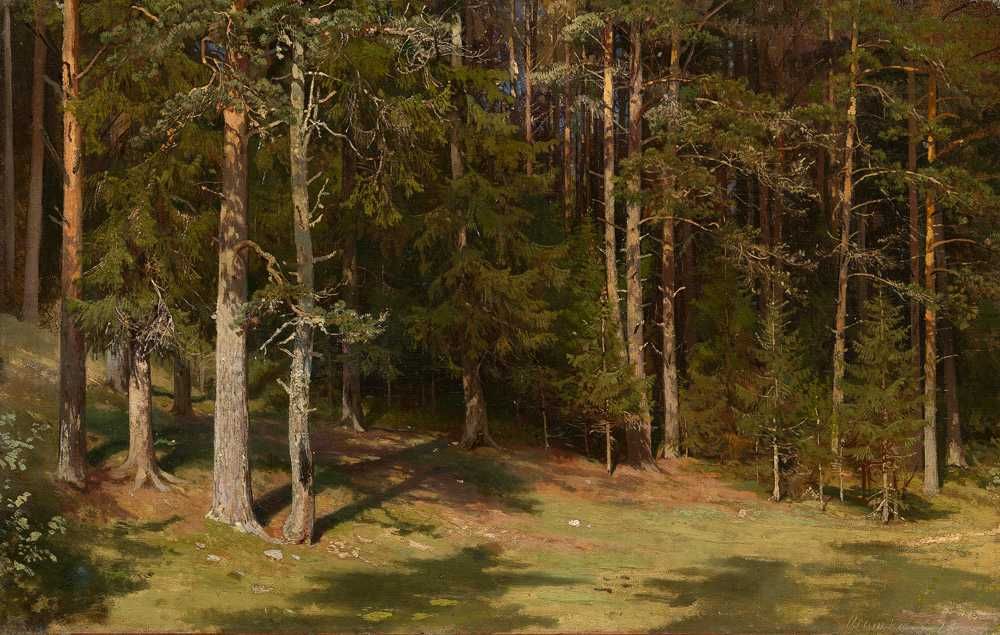 Репродукции на картини Иван Иванович Шишкин (1832 - 1898) Пейзажи