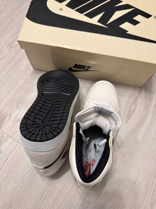 Adidasi AIR JORDAN 1 Triple WHITE | Jordan 1 WHITE |Adidasi Noi Unisex