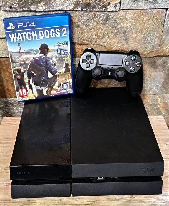 PlayStation 4 / Ps4 Phat Sony 500 GB HDD cu +20 jocuri + 1 Maneta Wireless + 1 Joc pe CD cadou + Accesorii Incluse