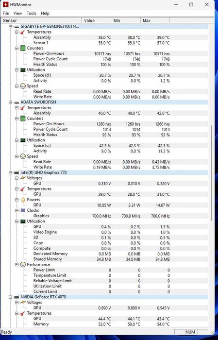 PC GAMING RTX 4070 + INTEL I5-12600K