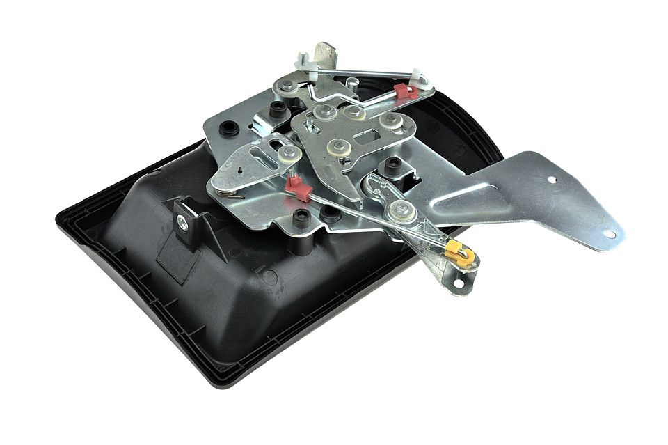 Външна дръжка за дясна плъзгаща врата, Iveco, Daily 3 4 5, Черен