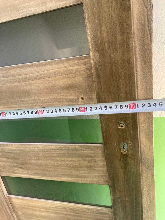 Врата Естествено Дърво