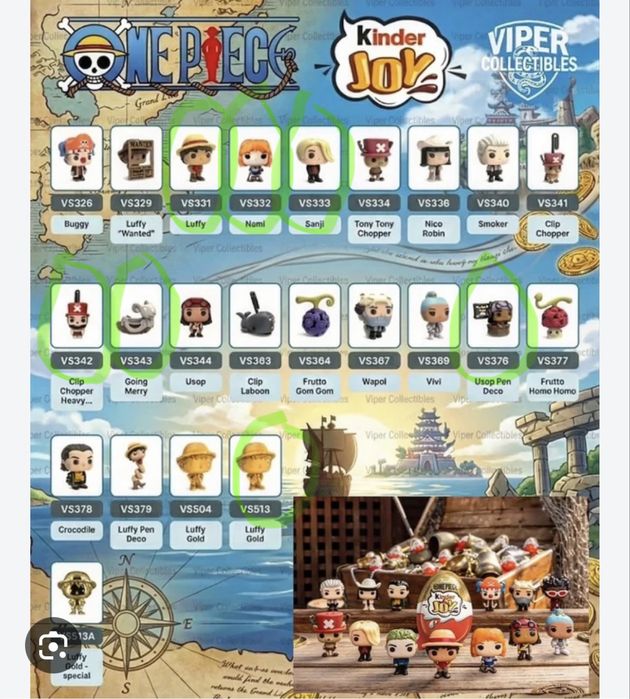 Kinder JOY One Piece
