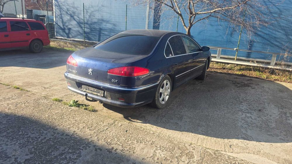 Peugeot 607, an 2005, 2.2, cutie de viteza defecta si demontata