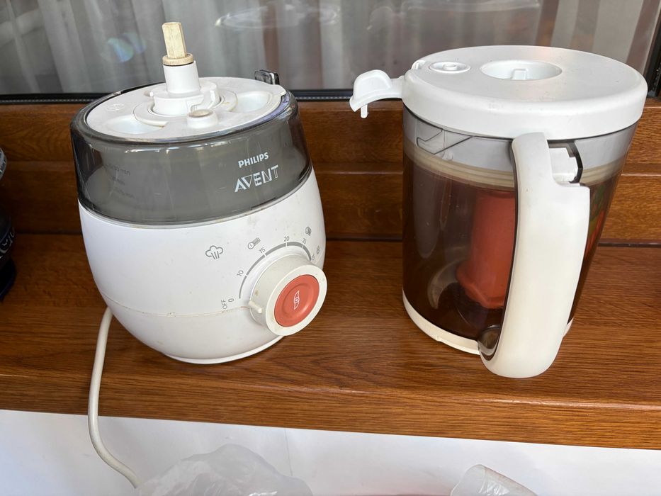 Aparat Philips AVENT 4in1 gatit aburi pentru bebelusi