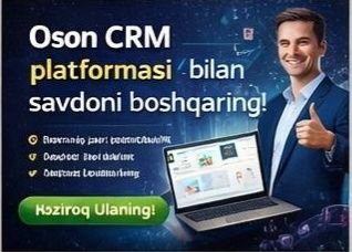 CRM sozlash xizmati