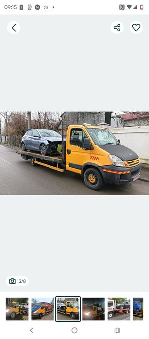 Tractari auto non-stop București 200 lei