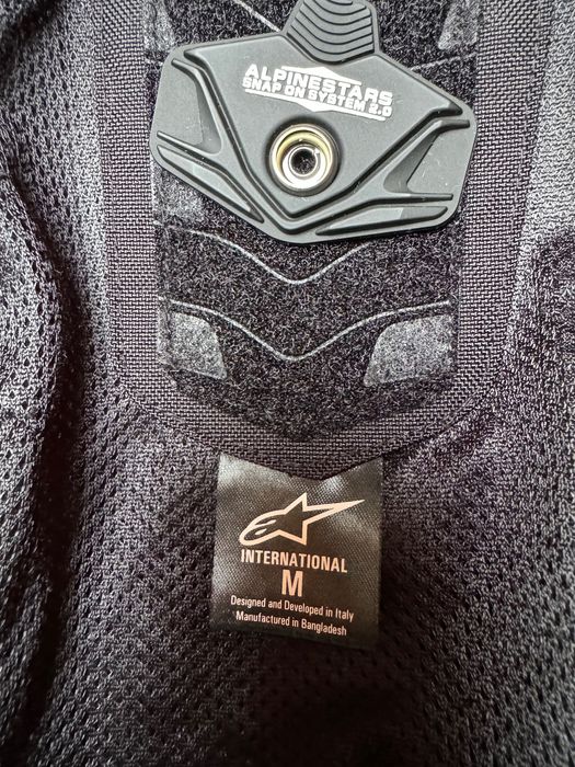 Geaca dame Alpinestars stella T-Jaws v3 Waterproof, Negru/Alb