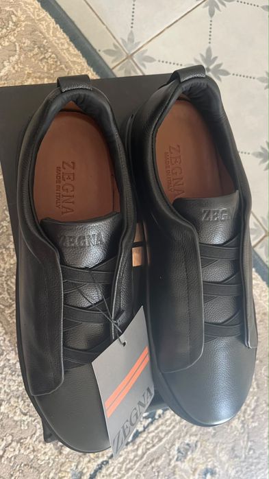 Кеды zegna мужские