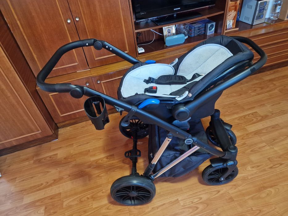 Krausman 3 in 1 ca NOU Landou scoica carucior pliabil