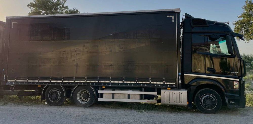 Пол прицеп фура поровоз