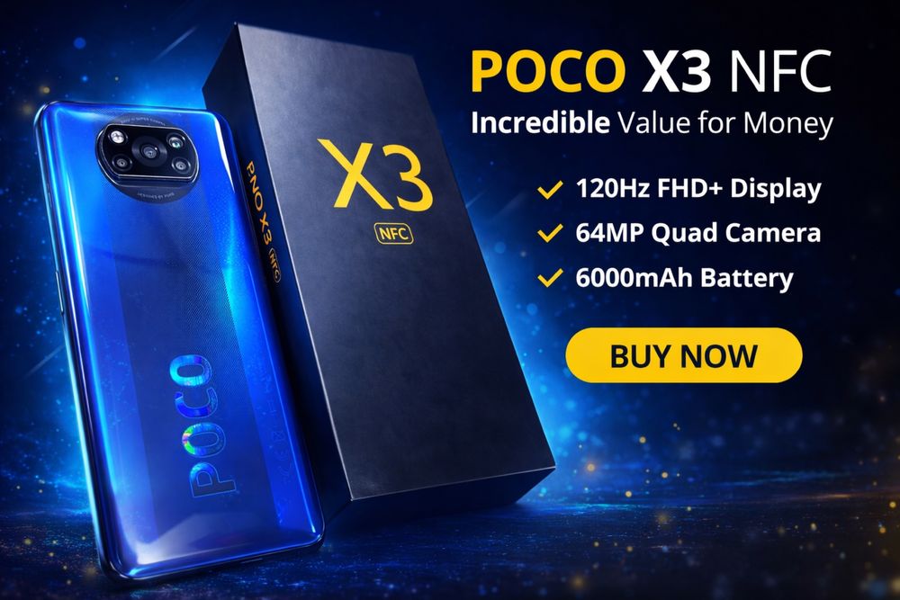 Poco X3 на 128 гб