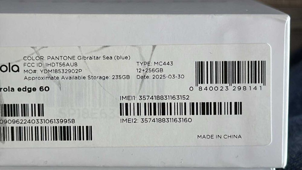 Motorola Edge 60 НОВ