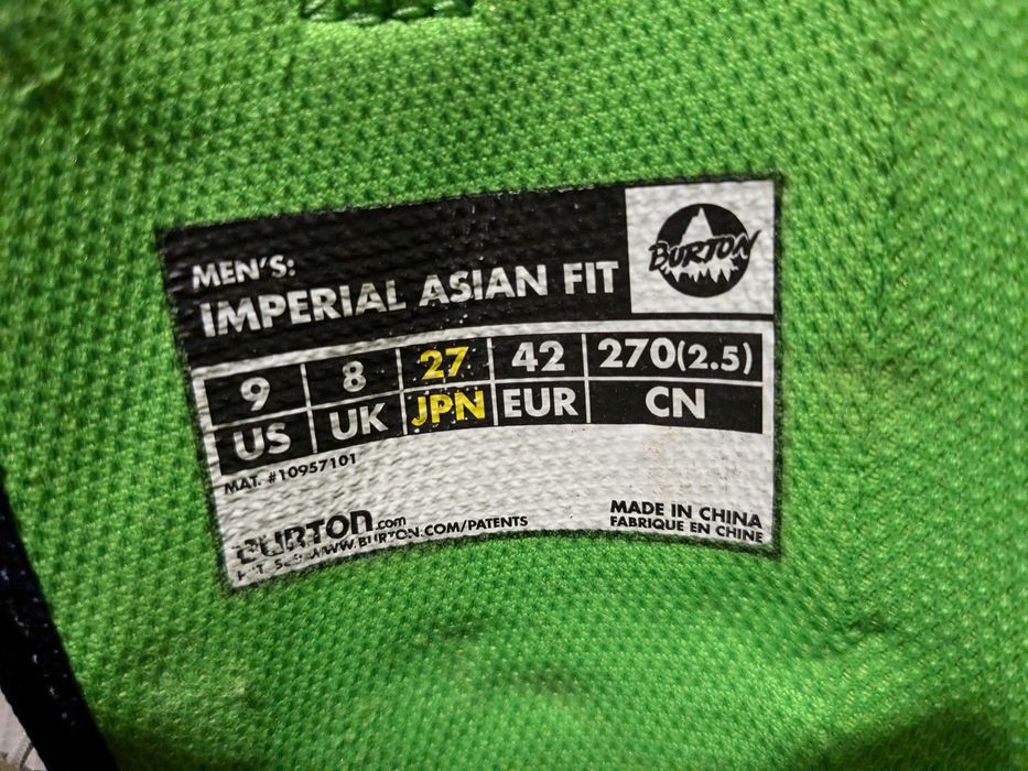 Сноуборд обувки Burton Imperial 27cm