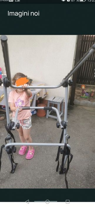 Suport pt. 3 biciclete cu prindere pe haion